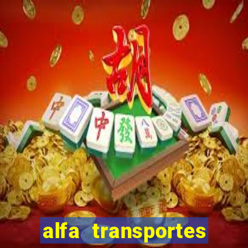 alfa transportes novo hamburgo